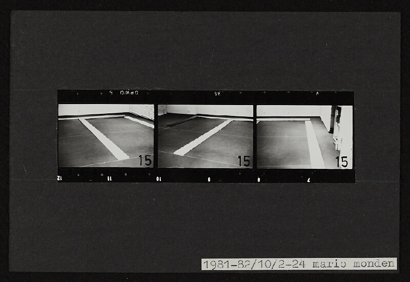 Mario Monden – Novoročenka PF 1983 Farbe/raum/auslegearbeit-81 teile 