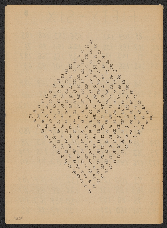 Richard Kostelanetz – Numbers: POEMS & STORIES 