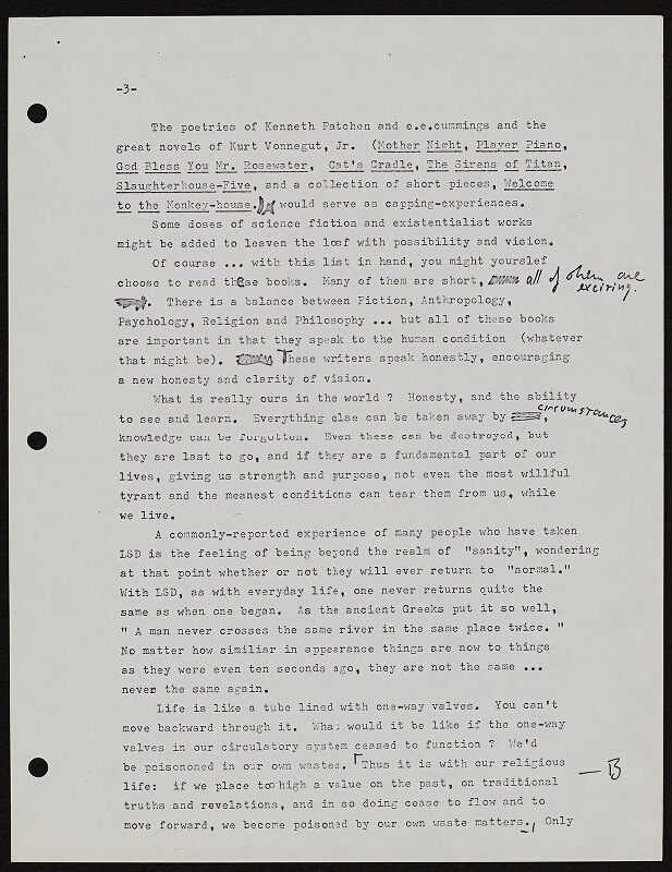 Ken Friedman – Portion of Book THE WONDERWORKER 