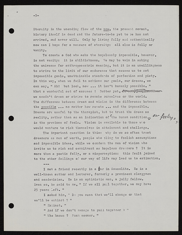 Ken Friedman – Portion of Book THE WONDERWORKER 