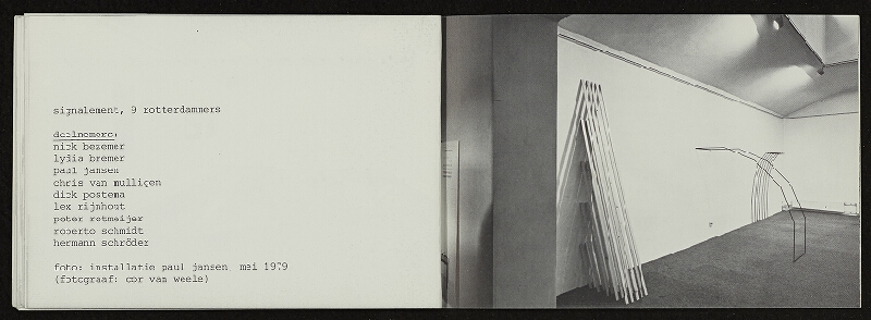 Antoinette Hilgemann-de Stigter ed. – Vijf jaar Kunstcentrum Badhuis, Kunstinformatie 14, jaargang 5 no. 4, december 1979, Kunstcentrum Badhuis, Gorinchem, Holland (1-30) 