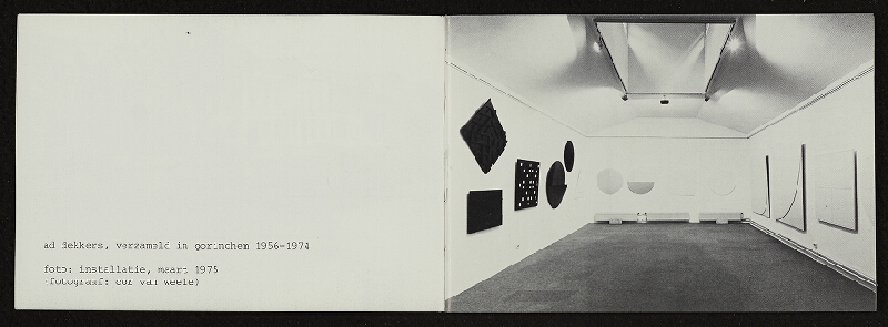 Antoinette Hilgemann-de Stigter ed. – Vijf jaar Kunstcentrum Badhuis, Kunstinformatie 14, jaargang 5 no. 4, december 1979, Kunstcentrum Badhuis, Gorinchem, Holland (1-30) 