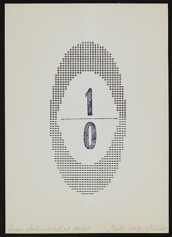 Ruth Wolf-Rehfeldt – Zum Jahresweschel 80/81 
