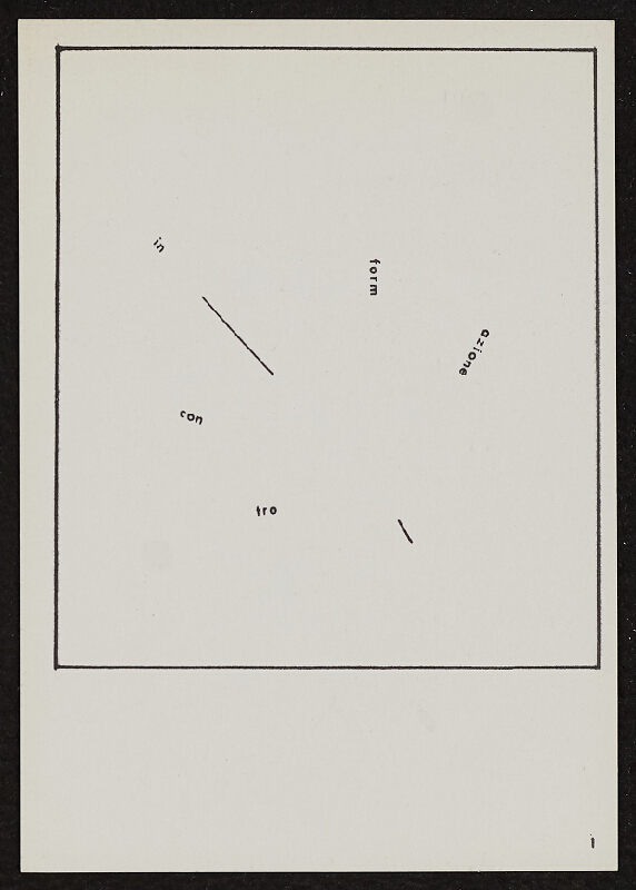 Vincenzo Accame – SCHEDE 