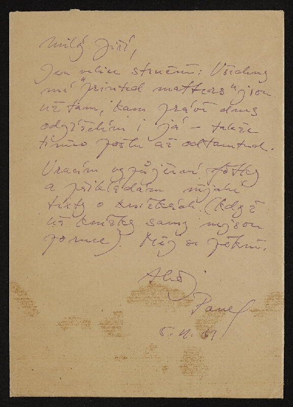 Pavel Büchler – Obřad pro nepřítomné 