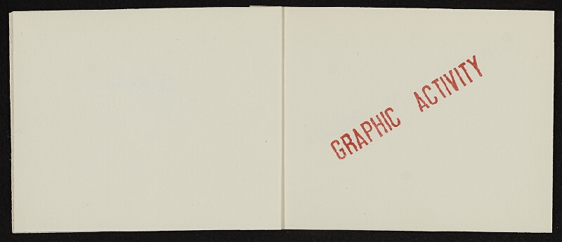 Jiří Hynek Kocman – My Activity, report no. 1 Graphic Activity, Tinktury 