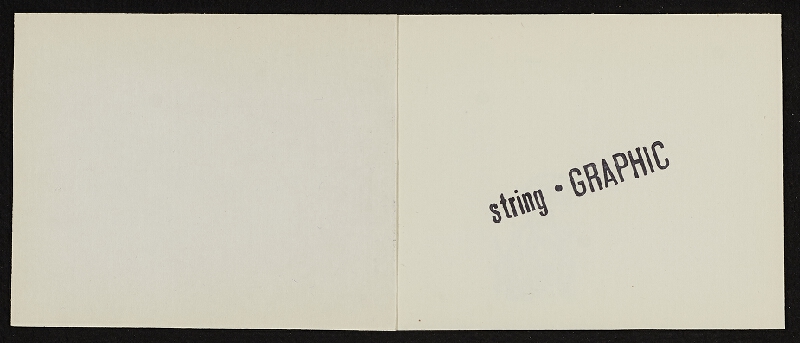 Jiří Hynek Kocman – My Activity, report no. 5 String Graphic 