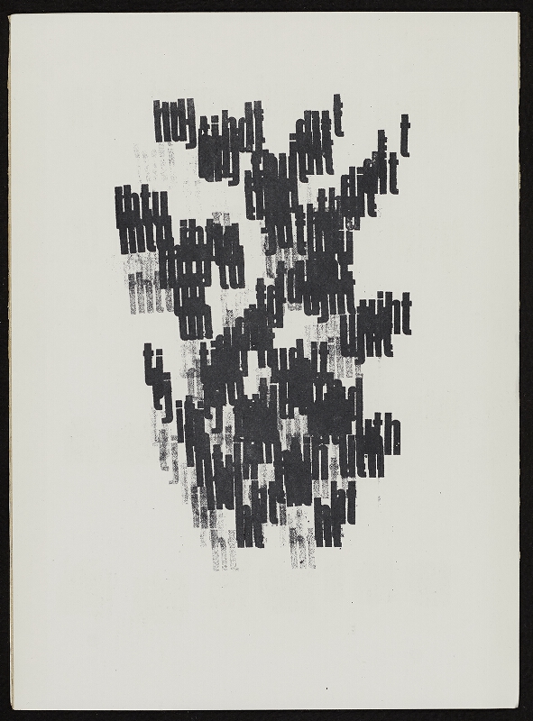 Bob Cobbing – he Judith Poem 