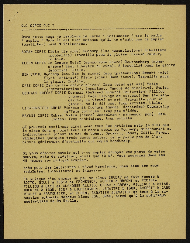 Benjamin Vautier – J´Aime et J´Attaque n 2 de Ben 