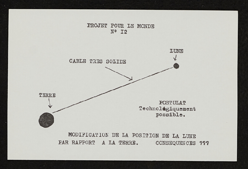 Benjamin Vautier – Les Paravents A la Galerie de la Salle, 19711 