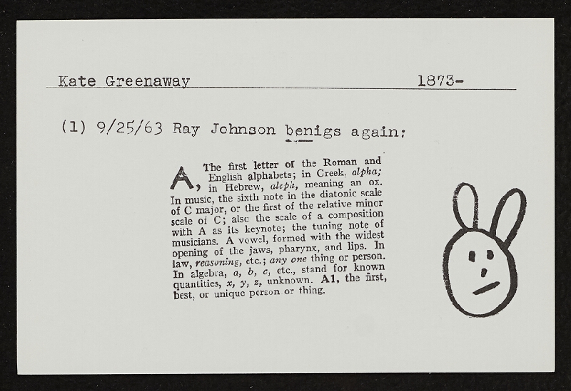 Benjamin Vautier – Les Paravents A la Galerie de la Salle, 19711 