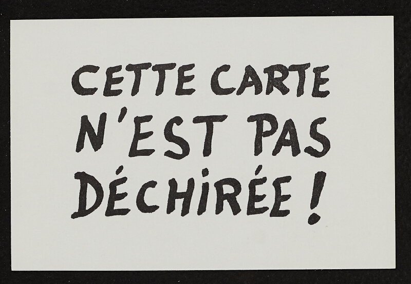 Benjamin Vautier – Les Paravents A la Galerie de la Salle, 19711 