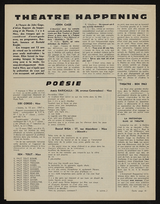 Benjamin Vautier – Tout n 1 (ESSAI) 