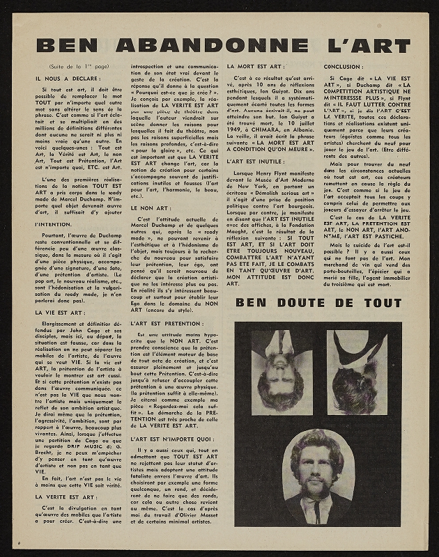 Benjamin Vautier – Tout n 1 (ESSAI) 