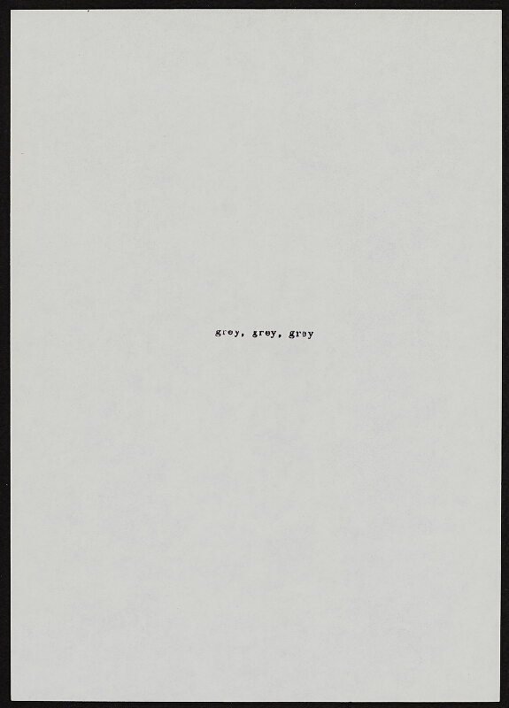 Jiří Valoch – Autumn Piece 