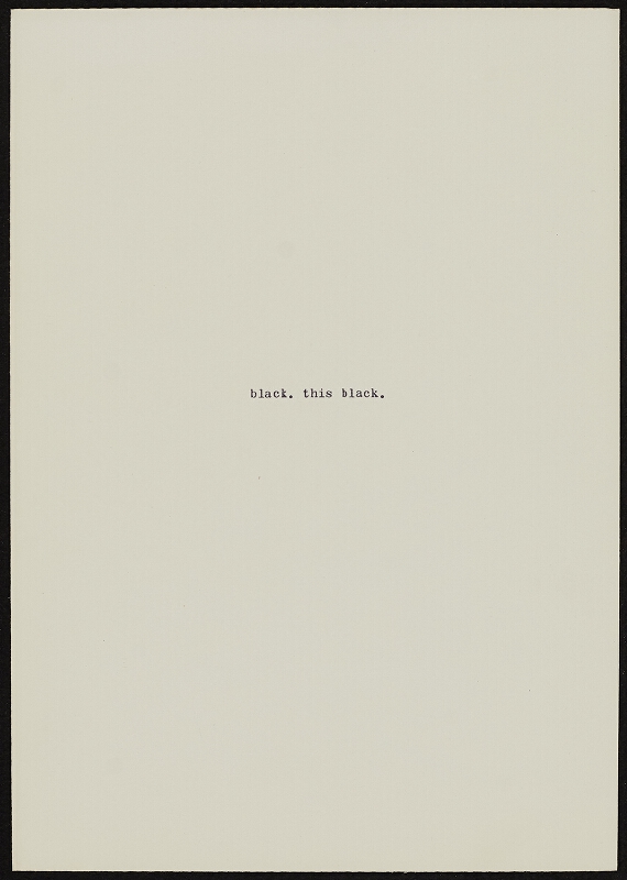 Jiří Valoch – Semantic study 