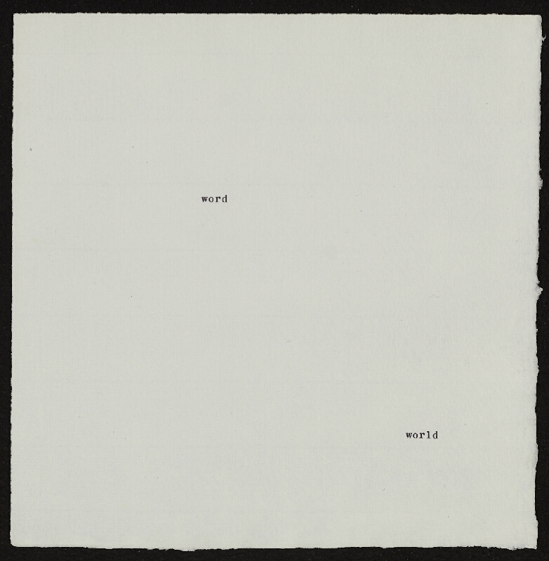 Jiří Valoch – Bez názvu 