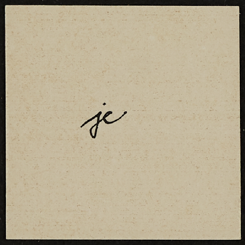 Jiří Valoch – Bez názvu 