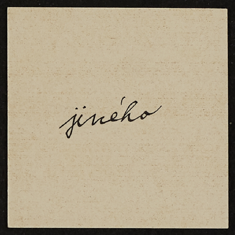 Jiří Valoch – Bez názvu 