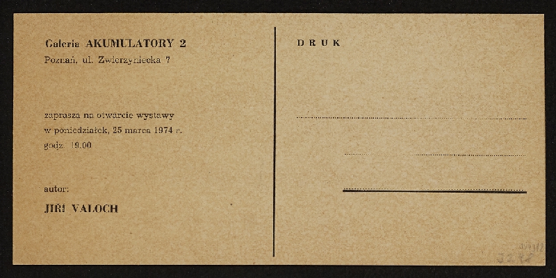 Jiří Valoch – Sculptures VI / rzeźby VI 