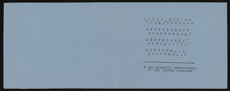 Barrie Phillip Nichol – The Complete Works; 5 ? Mini Mimeo Series # 5, Ganglia Press Toronto Kanada 