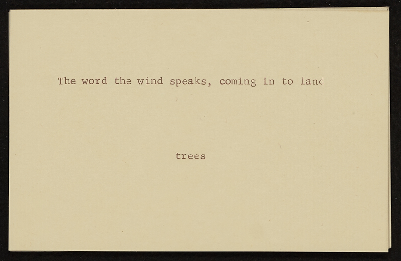 Barrie Phillip Nichol – One Word Poems, grOnk Series 4 # 8, Ganglia Press Toronto Kanda in association with Lighthouse Press Vancouver 