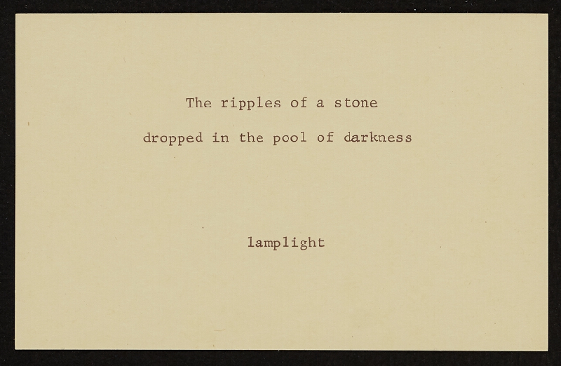 Barrie Phillip Nichol – One Word Poems, grOnk Series 4 # 8, Ganglia Press Toronto Kanda in association with Lighthouse Press Vancouver 