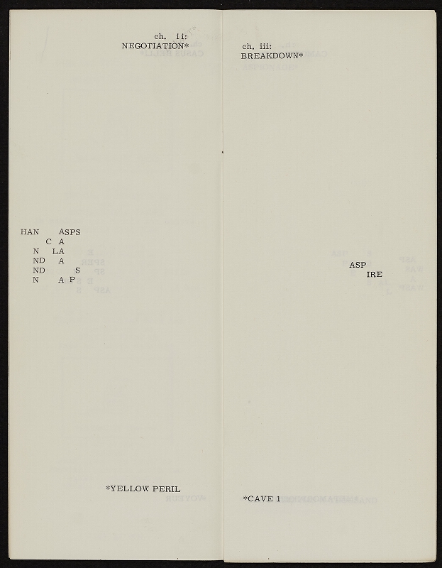 Barrie Phillip Nichol – The War Against The Asps, grOnk Series 4 # 4, Ganglia Press Toronto Kanada 