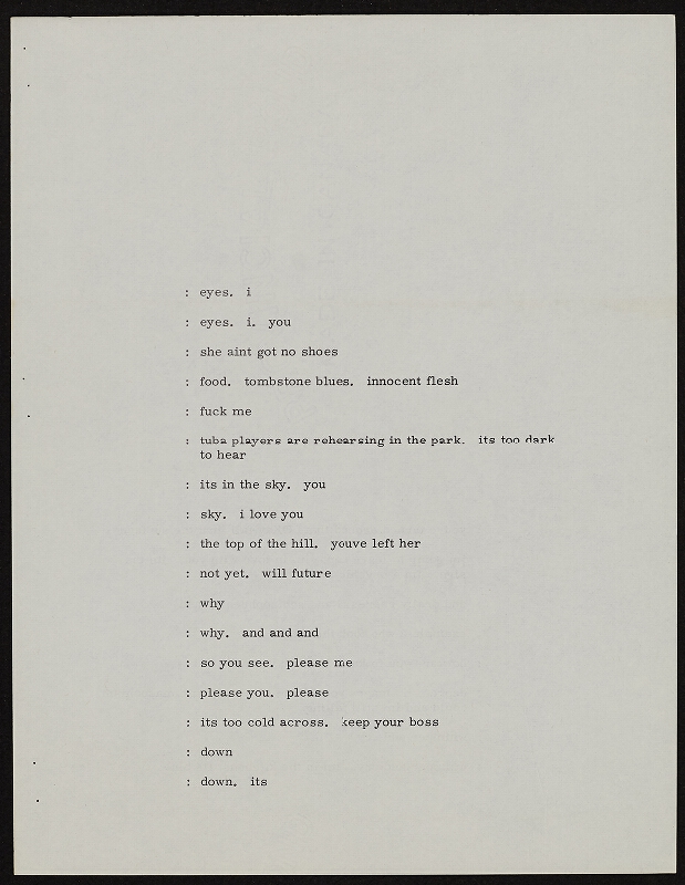 Barrie Phillip Nichol – Motion / Pictures, grOnk Series 4 # 1, Ganglia Press Toronto Kanada 