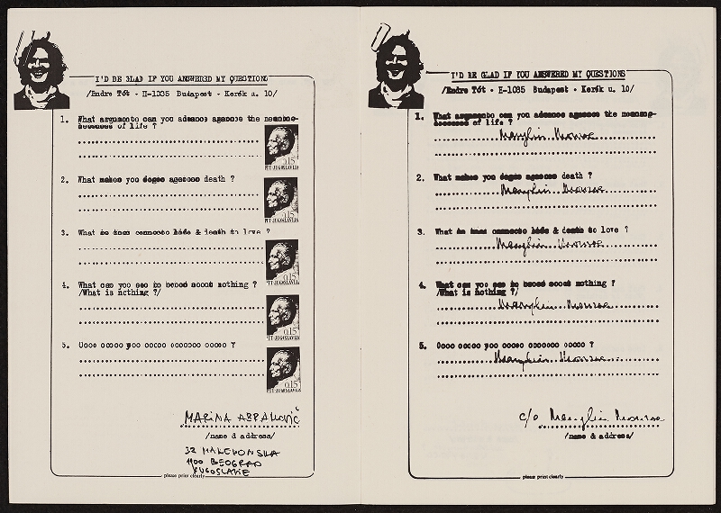 Armin ed. Hundertmark – TÓTal questions by TÓT, Edition Hundertmark 