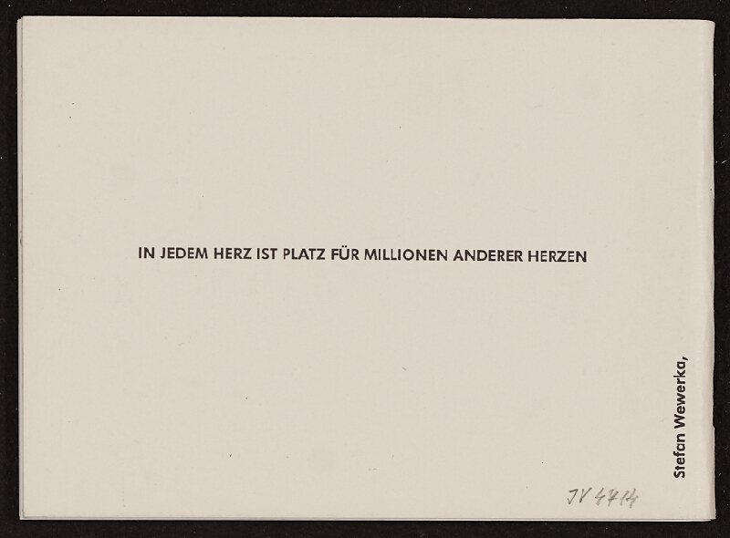 Armin ed. Hundertmark – Postcarte, Edition Hundertmark 