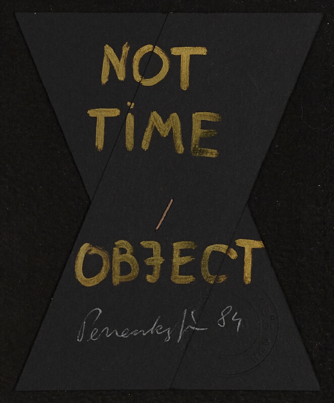 Géza Perneczky – Not Time Object 