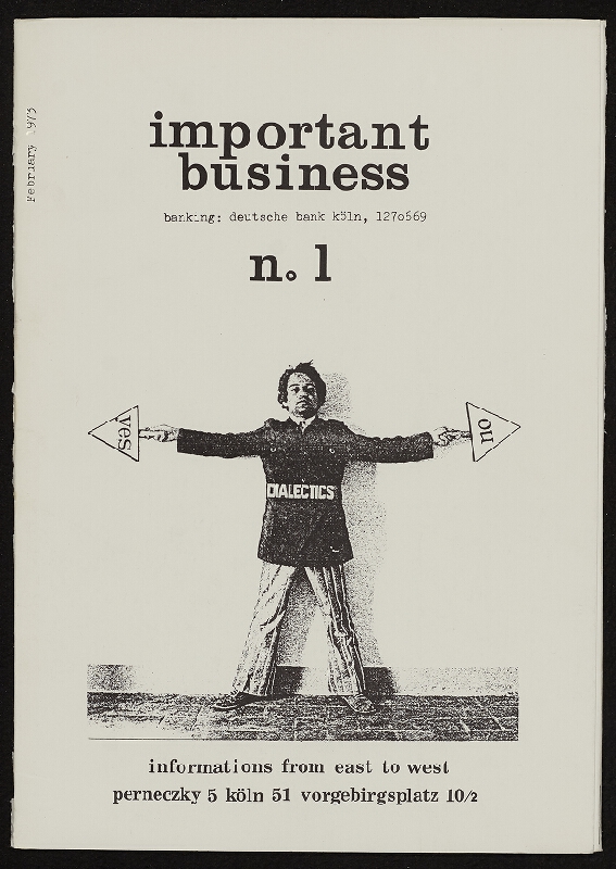 Géza Perneczky – Important business no.1 