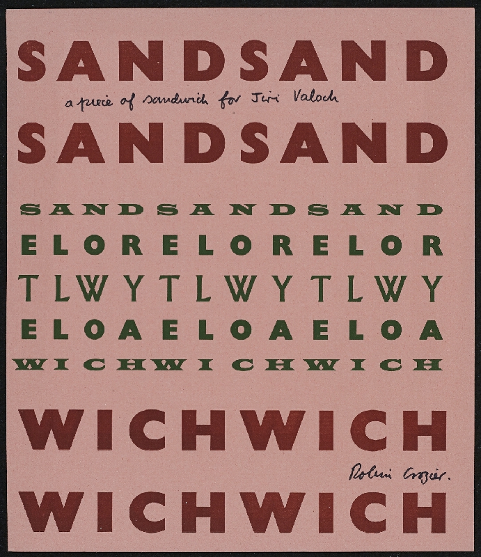 Robin Crozier – Sandsand Wichwich 
