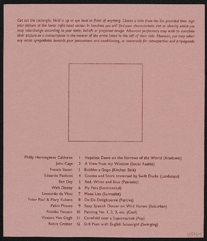 Robin Crozier – Sandsand Wichwich 