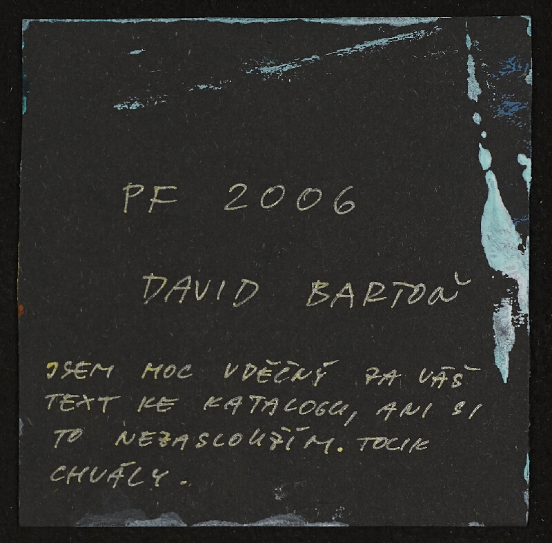 David Bartoň – PF 2006 