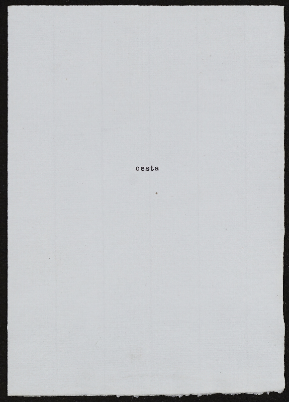 Jiří Valoch – studie 