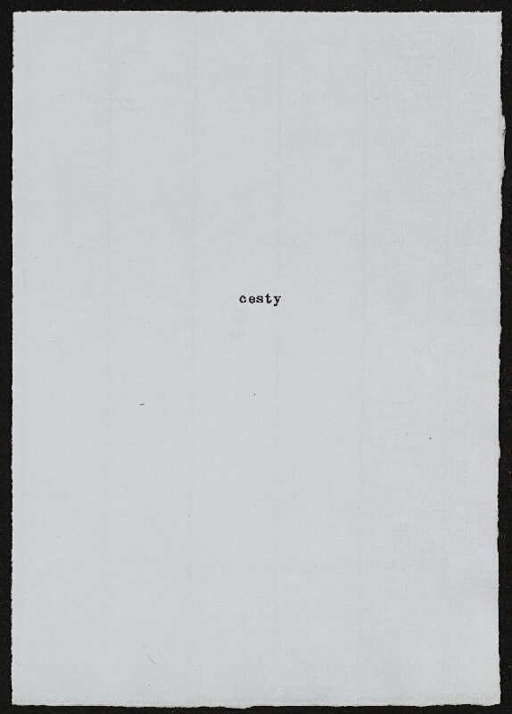 Jiří Valoch – studie 