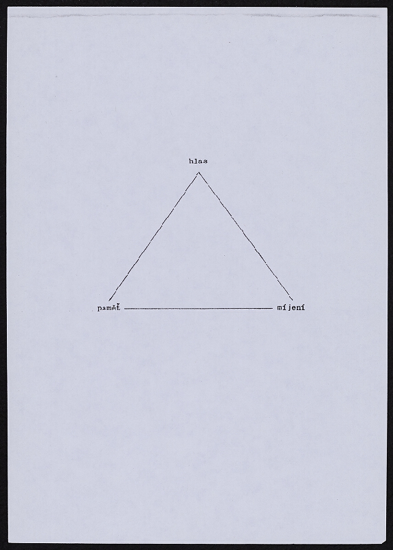 Jiří Valoch – Cantabile (tři krát tři haikú) 