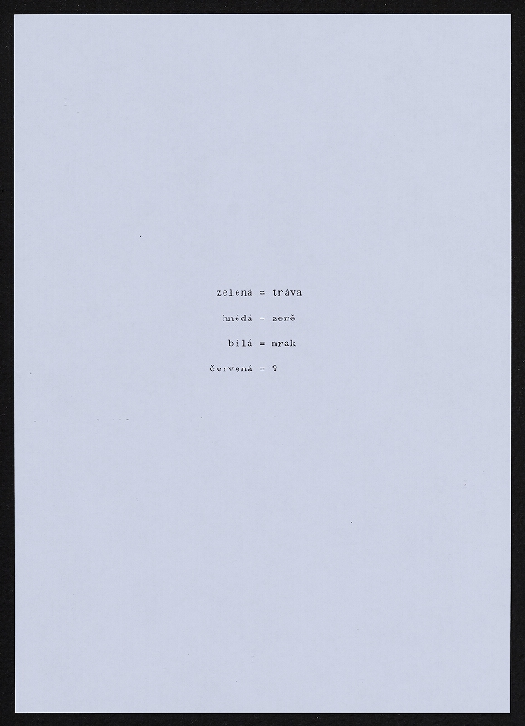 Jiří Valoch – sémiotické básně 