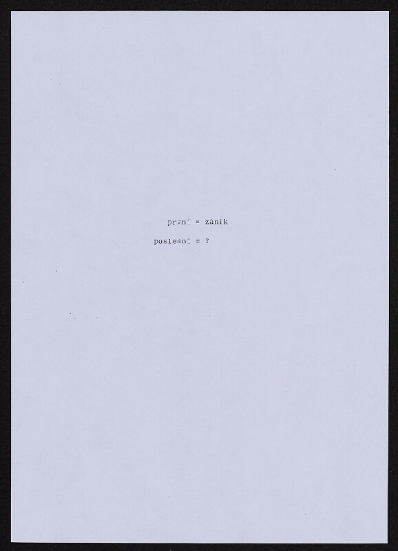 Jiří Valoch – sémiotické básně 