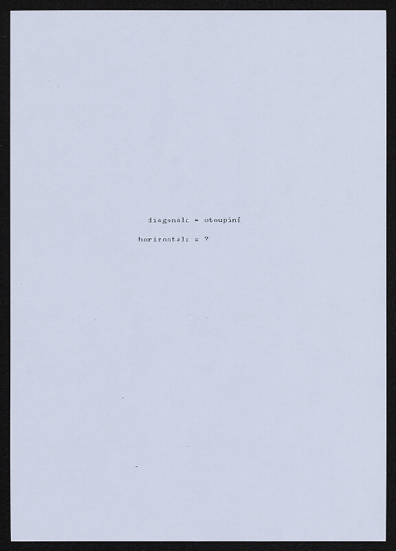 Jiří Valoch – sémiotické básně 