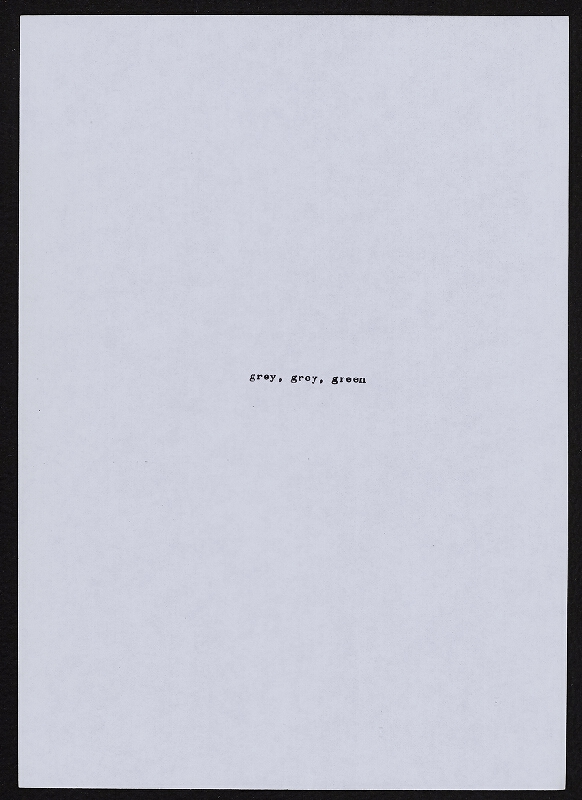 Jiří Valoch – autumn piece 