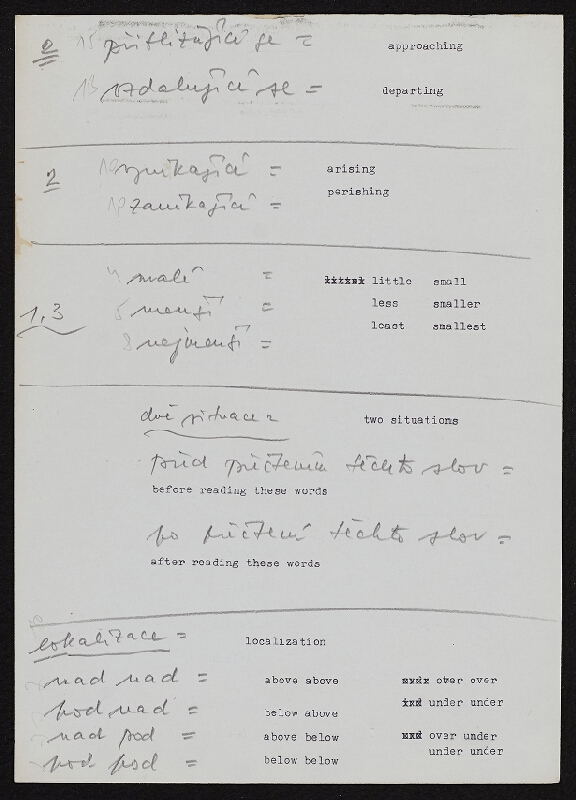 Jiří Valoch – Skica 