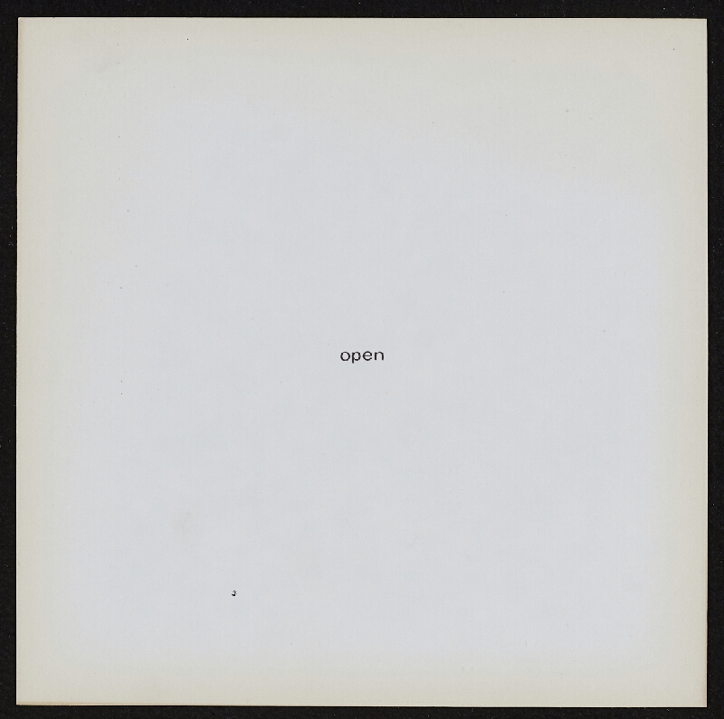 Jiří Valoch – sculptures IV, for dalibor chatrný 