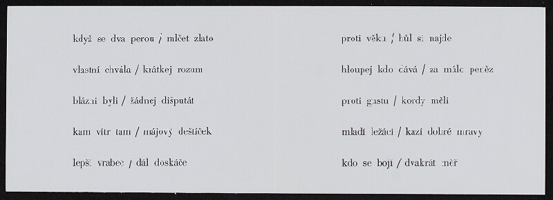 Vladimír Holub – PF 1976 