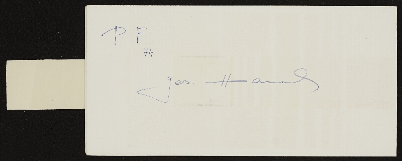 Josef Hampl – PF 1974 