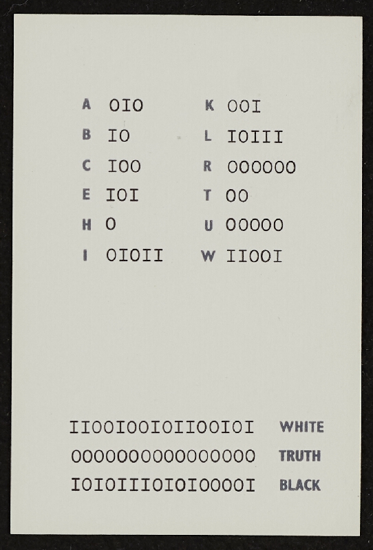 Ladislav Nebeský – White Truth Black 