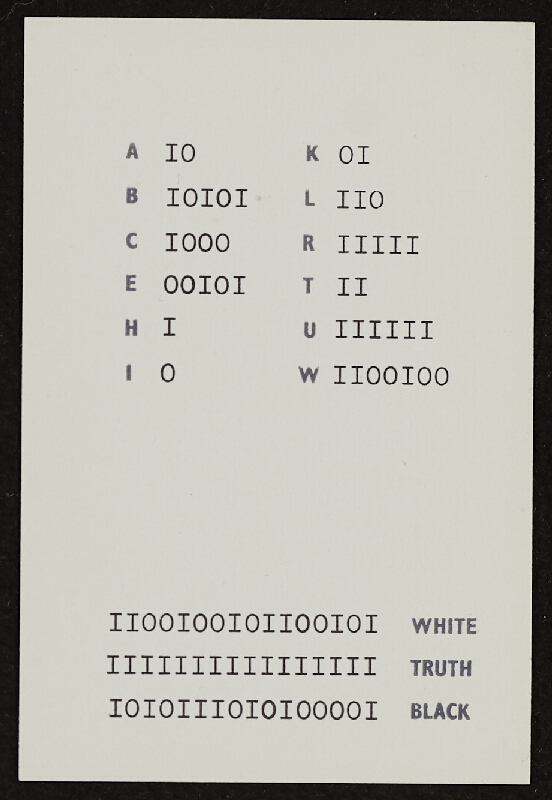 Ladislav Nebeský – White Truth Black 