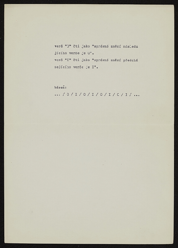 Ladislav Nebeský – Model existence 